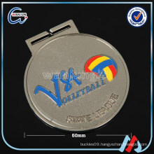 60mm volleyball state league silver medal of honor